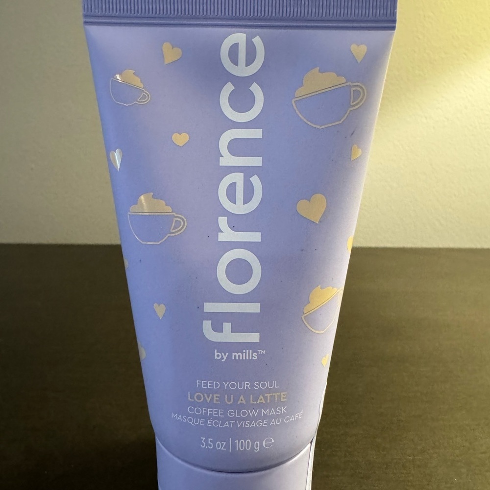 florence by mills Love U A Latte Coffee Glow Mask 3.5 oz 100 g Full Size NEW